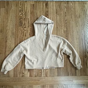 Urban Outfitters, cropped, hooded sweatshirt